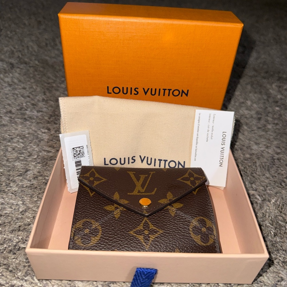 Louis Vuitton Monogram Brown and Gold Compact Wallet